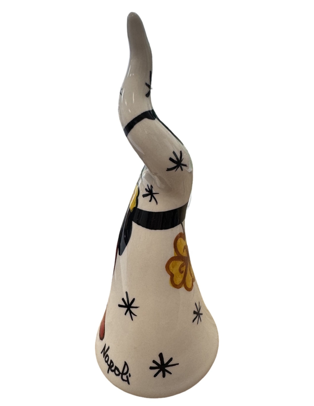 Corno Napoletano Decorativo Portafortuna Artigianale