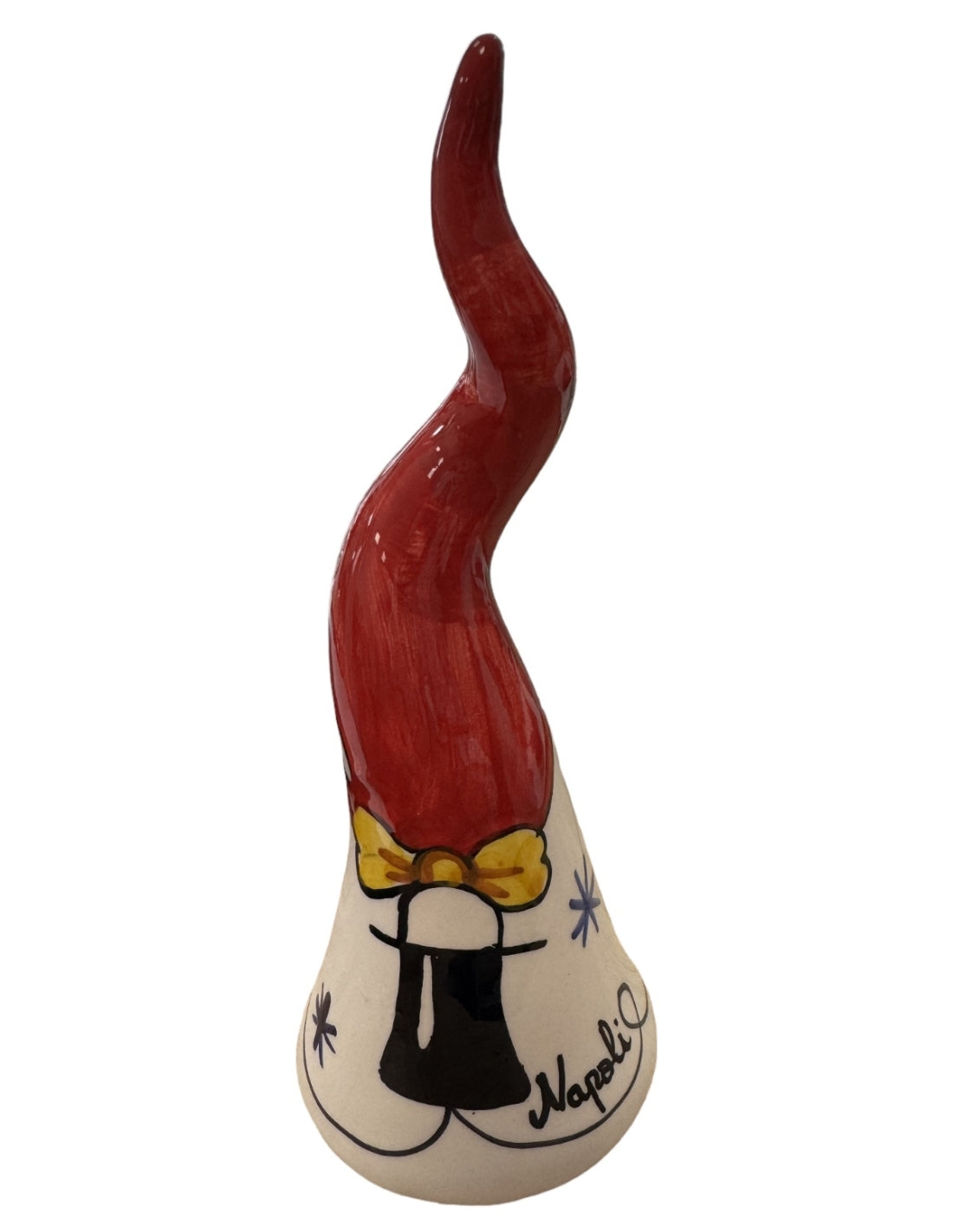 Corno Napoletano Decorativo Portafortuna Artigianale