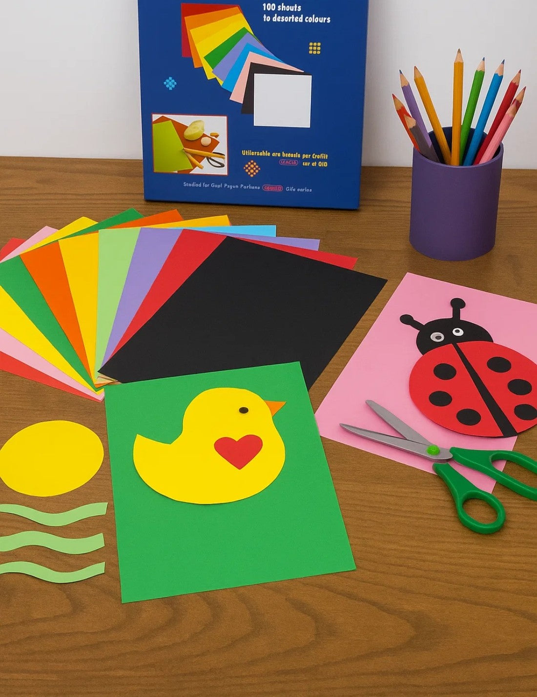 Carta Colorata 10 Colori 220g A4 100pz
