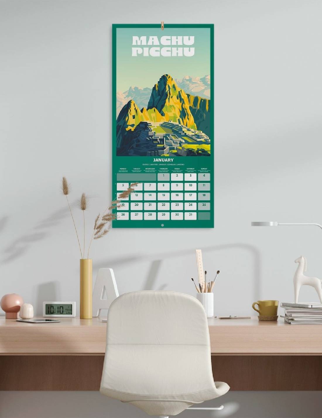 Calendario Da Muro 2026 Capolavori Del Mondo 30cm