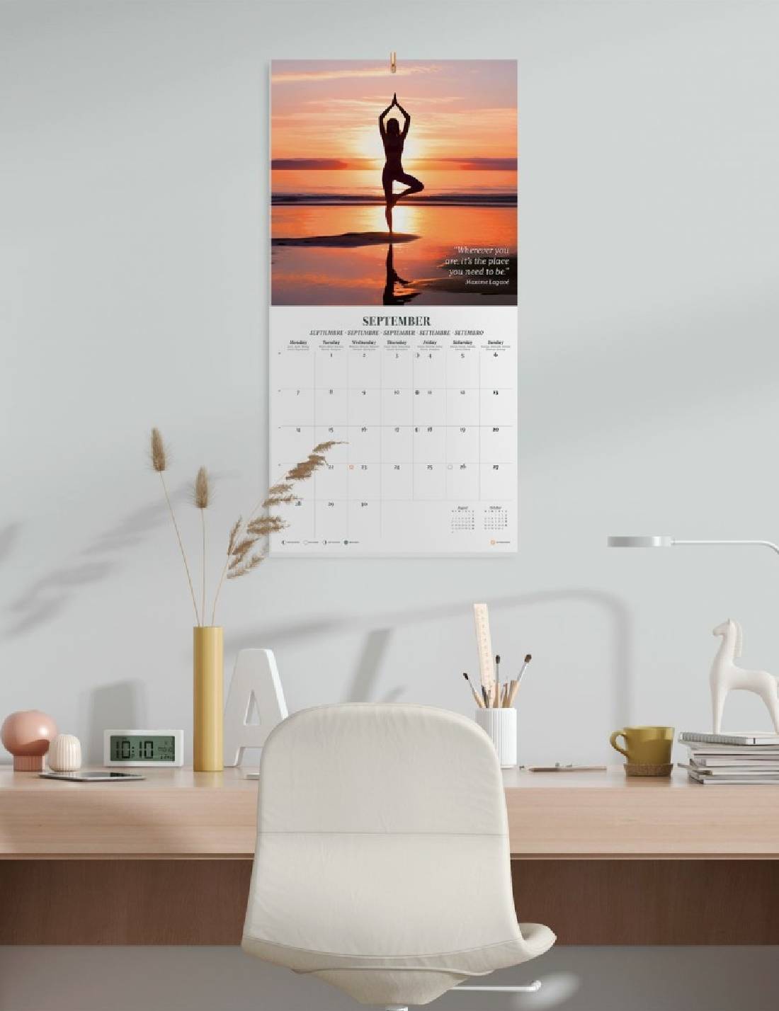 Calendario Da Muro 2026 Meditazione 30cm