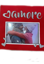 Cornice Porta Foto "Ti Amo" E "Amore"