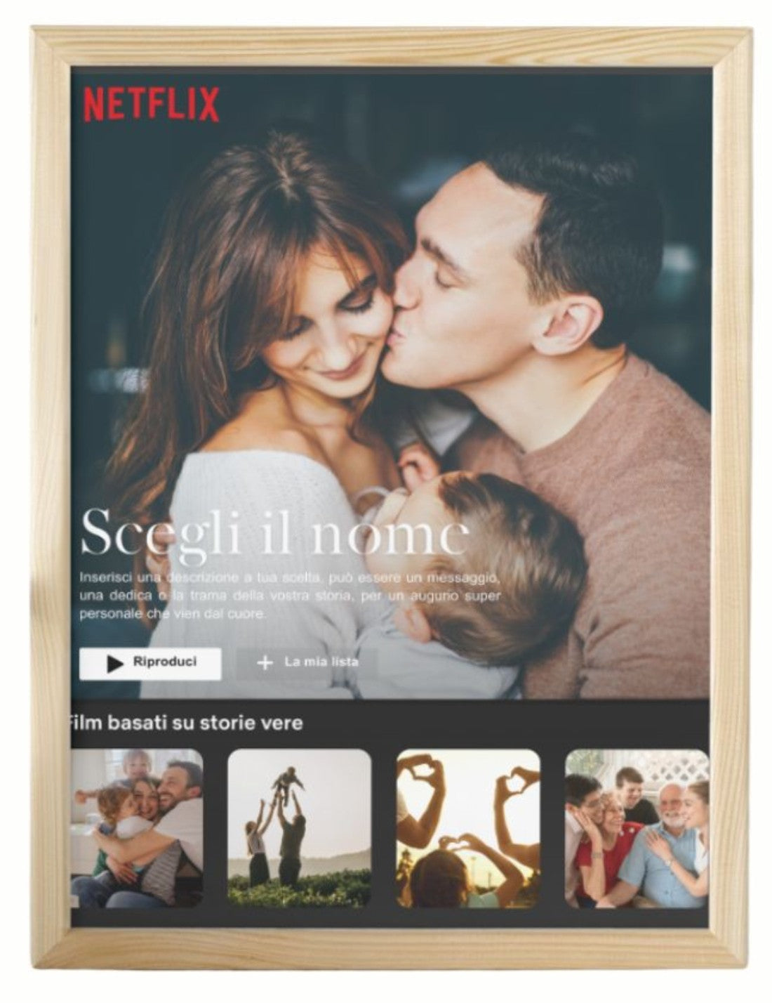 Cornice Personalizzabile Netflix