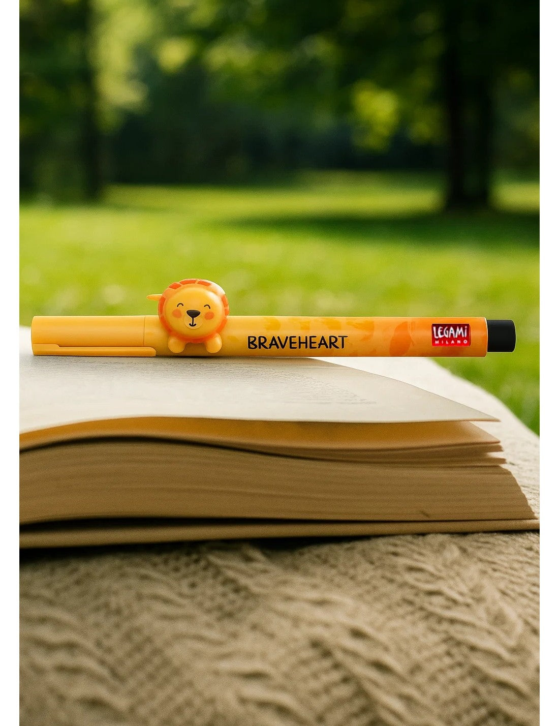 Penna Gel Lovely Friends Leone Braveheart Legami