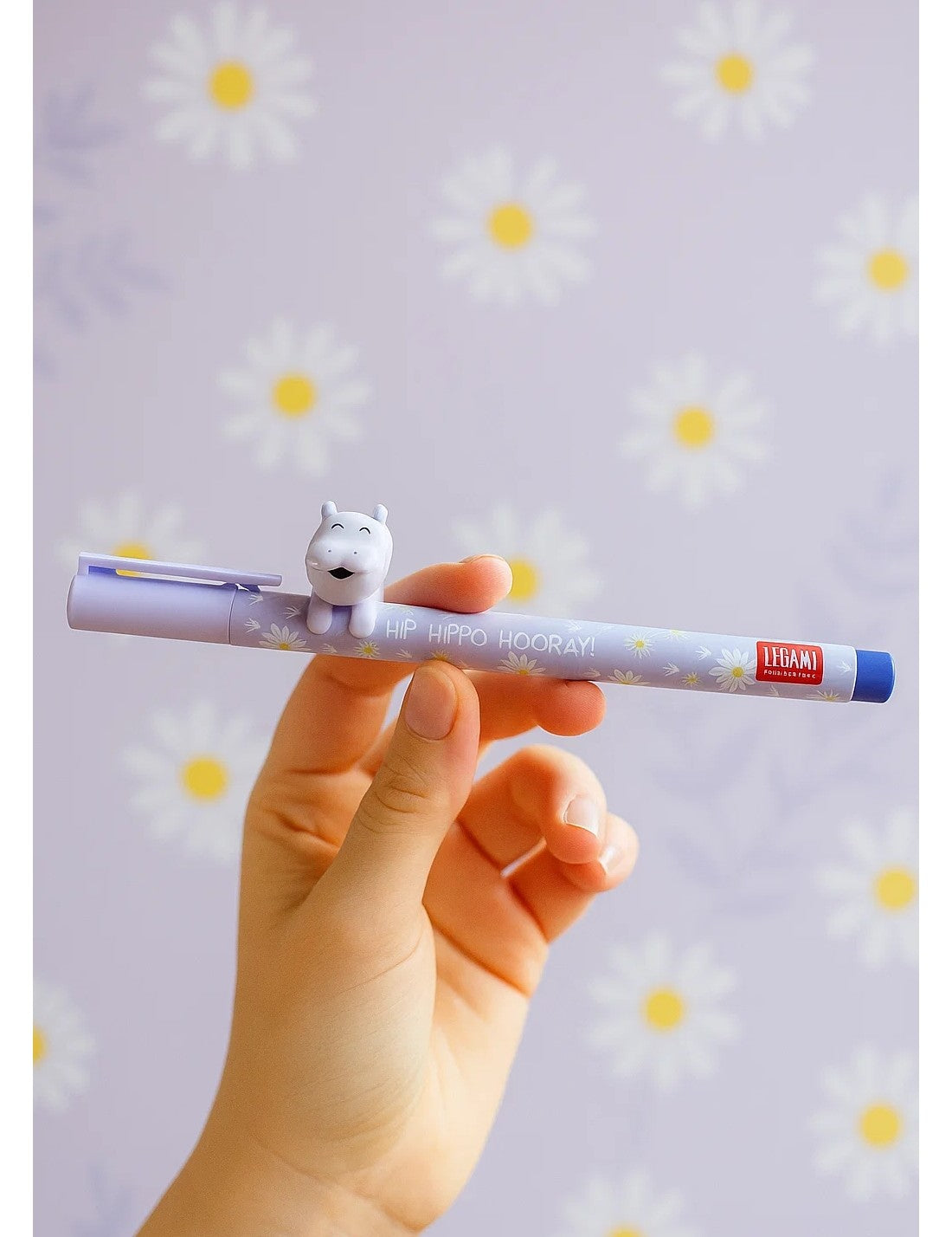 Penna Gel Lovely Friends Ippopotamo Hip Hip Hooray Legami