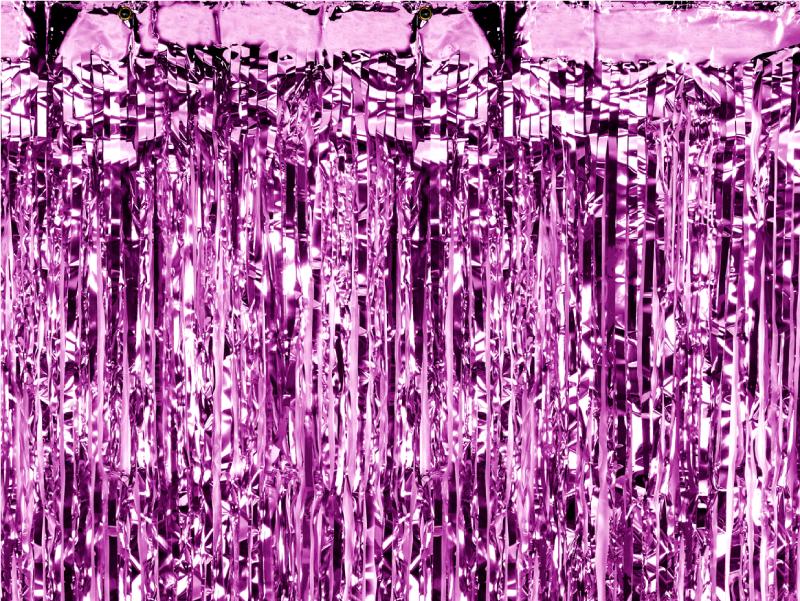 Tenda Fucsia A Frange Festone 90x250cm