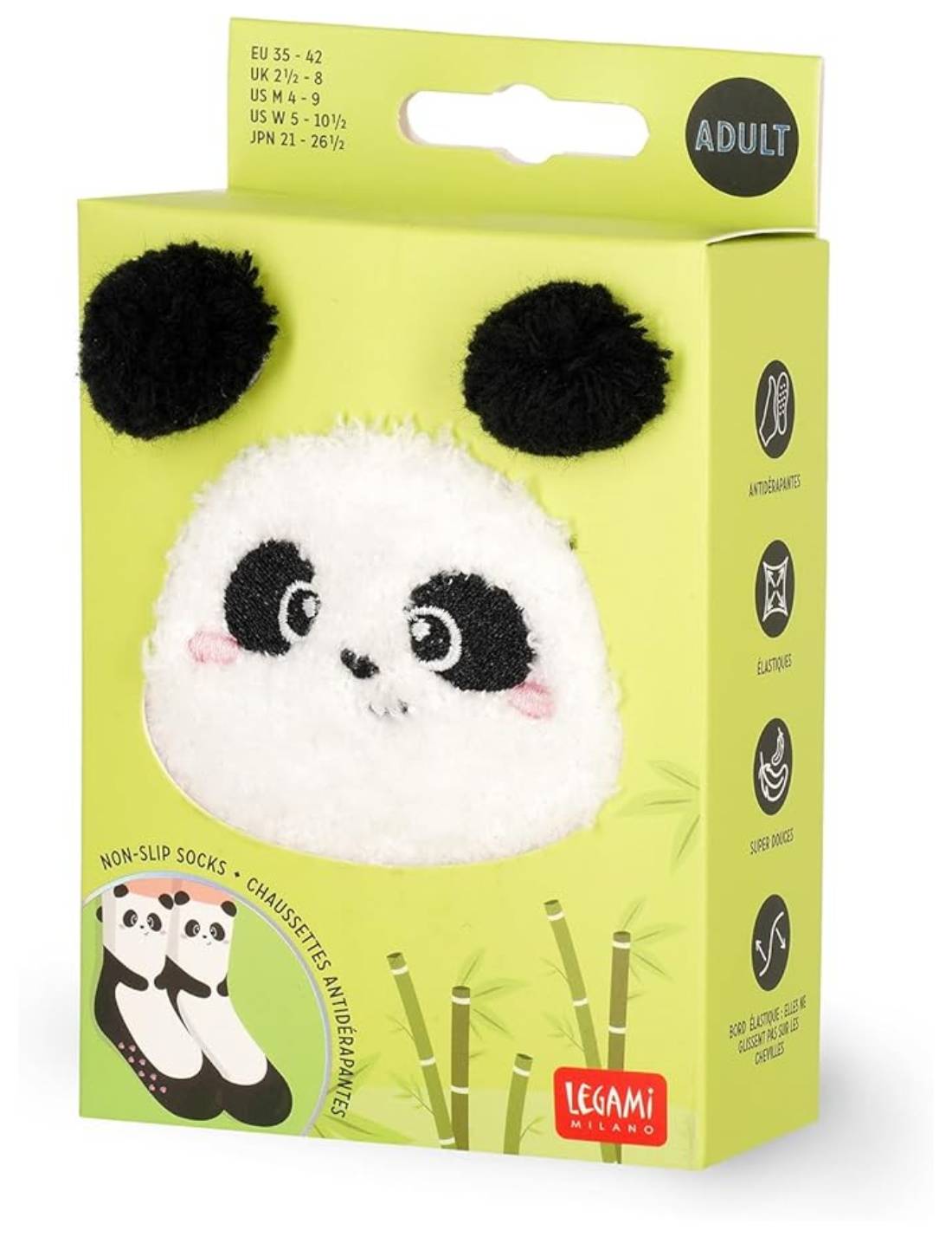 Calzini Antiscivolo It's A Match Panda Legami Tg. 35/42