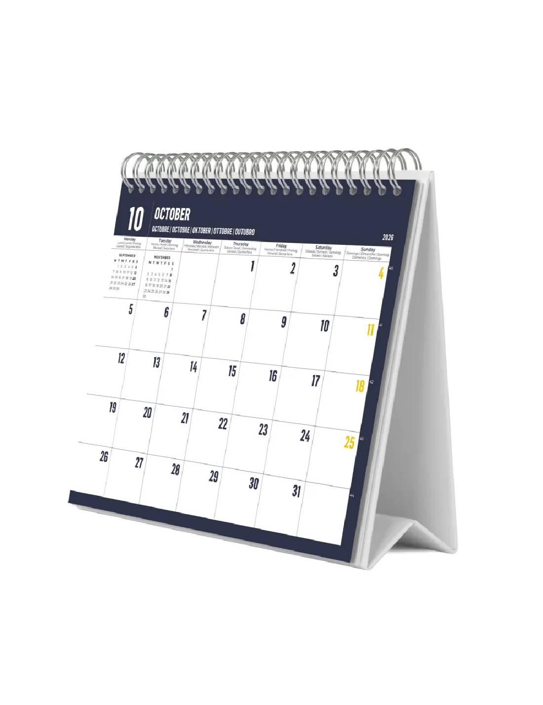 Calendario Da Tavolo 2026 New York 20cm