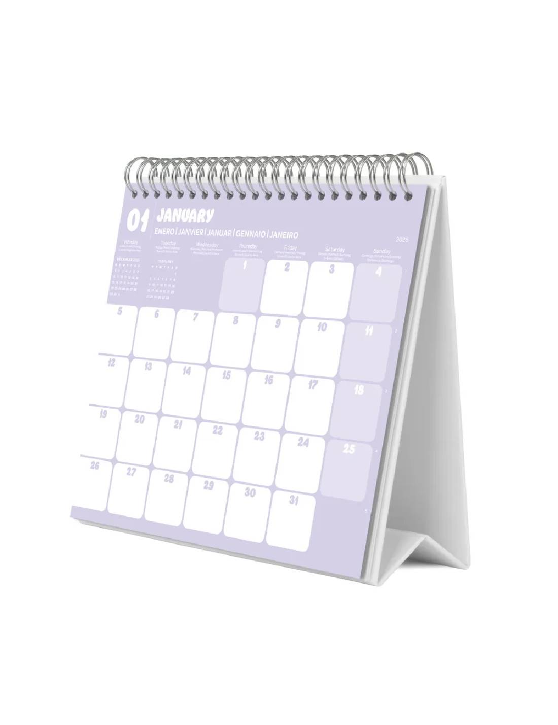 Calendario Da Tavolo 2026 Cuccioli 20cm