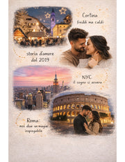 Cornice Personalizzabile Travel In Love 40cm