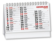 Calendario Da Scrivania Spiralato 14cm Notabene 2025