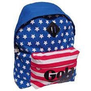 Zaino Gola America Harlow Vintage Stars Blu