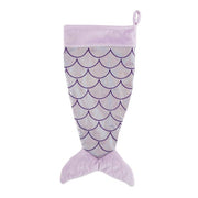 Calza Befana Epifania Coda Sirena Rosa Con Glitter 61cm
