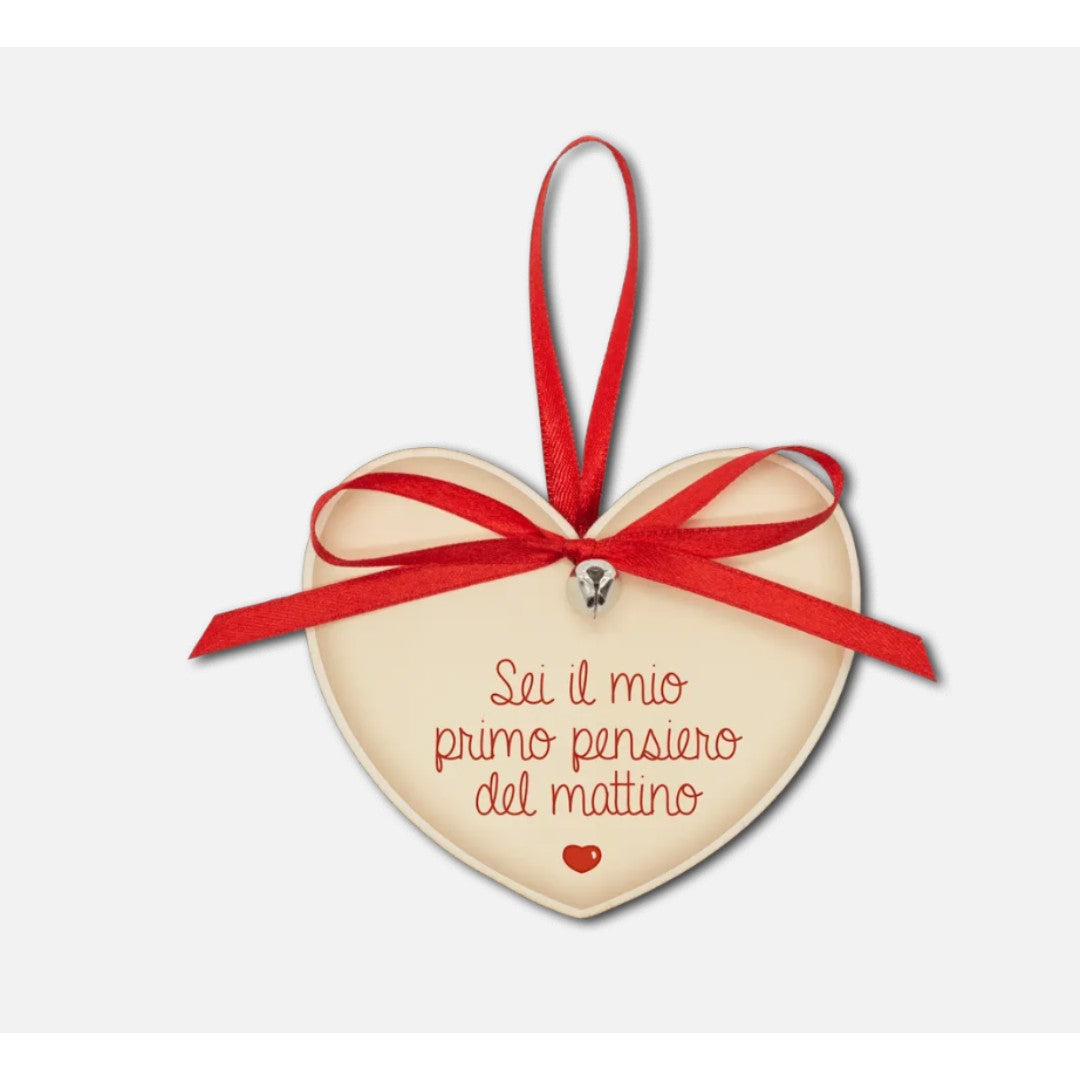 Targa Cuore San Valentino Con Con Dedica Romantica