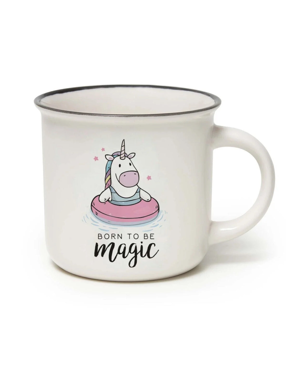Tazza In Porcellana Unicorno Cup-puccino Legami Born To Be Magic