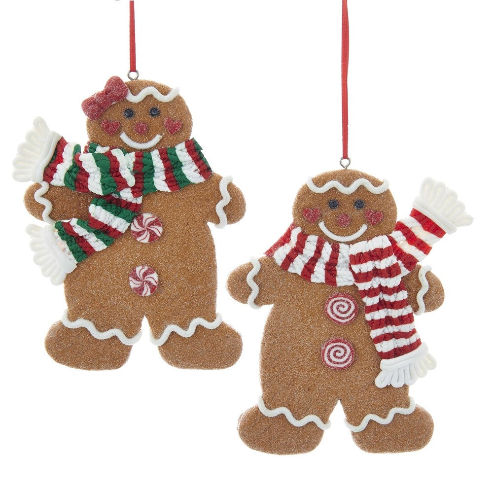 Addobbo Albero Di Natale Biscotti Di Marzapane Uomo E Donna