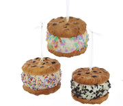 Addobbo Albero Di Natale Biscotti Gelato Colorati Prodotto Assortito