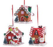 Addobbo Albero Di Natale Casa Pan Di Zenzero Led