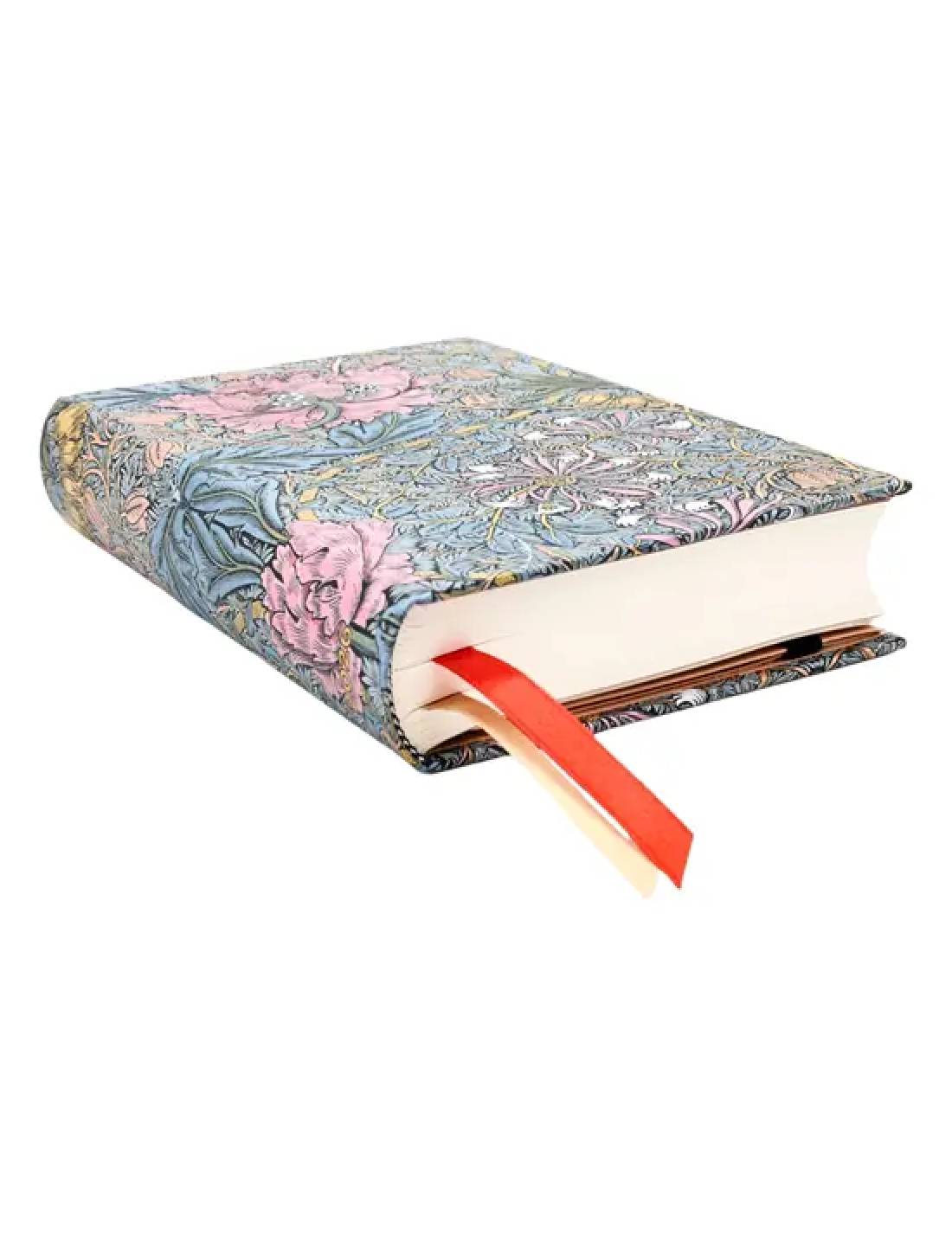 Agenda Paperblanks 2026 Mini 12 Mesi Giornaliera Morris Caprifoglio Rosa