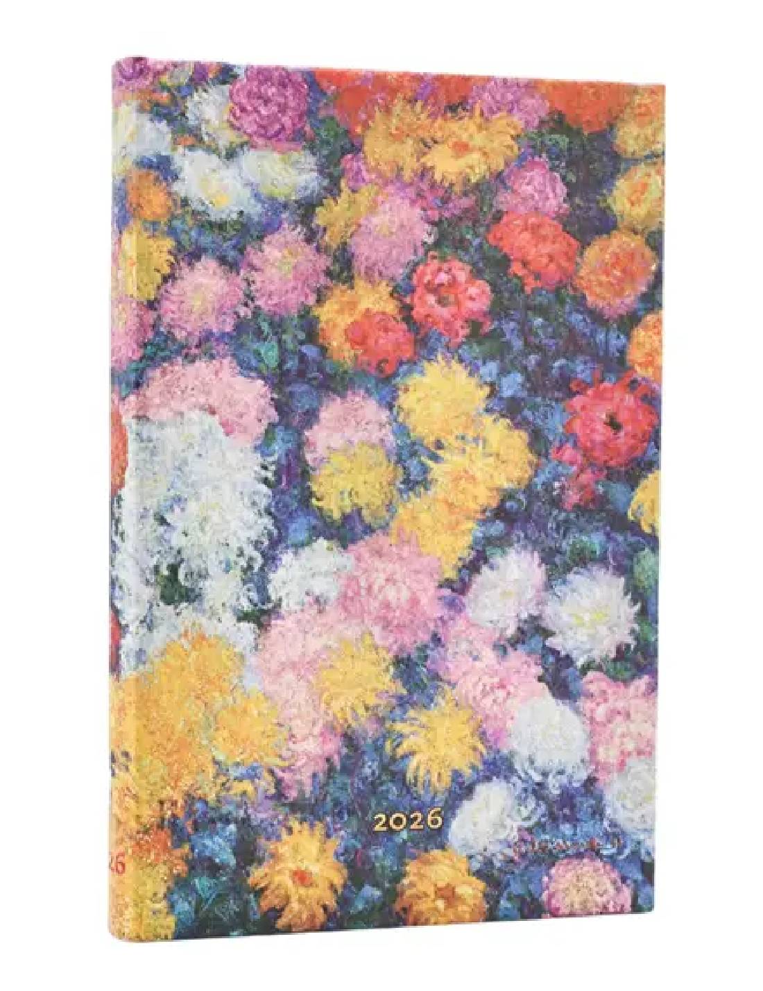 Agenda Paperblanks 2026 Orizzontale Mini 12 Mesi Settimanale I Crisantemi Di Monet