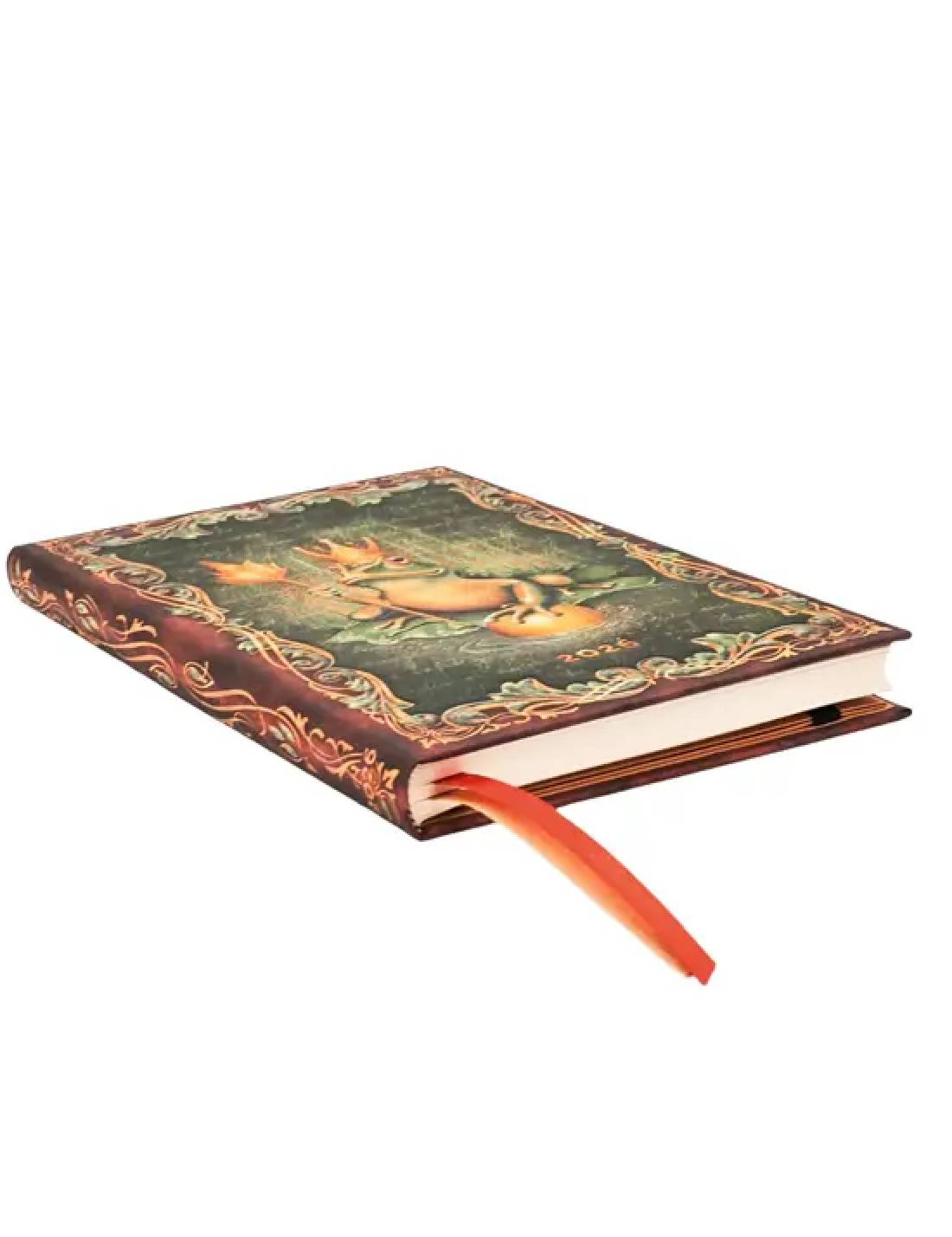 Agenda Paperblanks 2026 Midi 12 Mesi Settimanale I Fratelli Grimm Il Principe Ranocchio