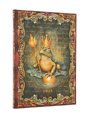 Agenda Paperblanks 2026 Midi 12 Mesi Settimanale I Fratelli Grimm Il Principe Ranocchio