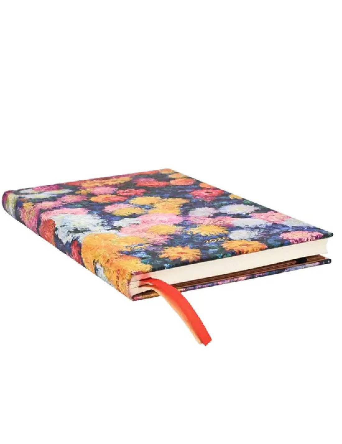 Agenda Paperblanks 2026 12 Mesi Settimanale Crisantemi di Monet