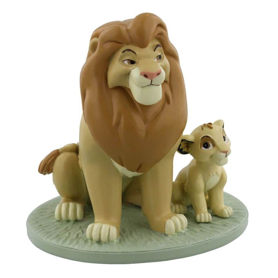 Statuina Disney Magical Moments Mufasa & Simba Mio Padre è Il Re