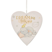 Targa Forma Cuore Dumbo Dream Big