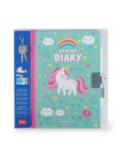 Diario Segreto Turchese Unicorno Con Lucchetto Legami