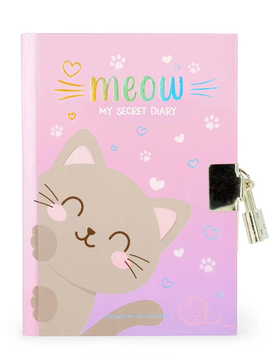Diario Segreto Con Lucchetto Kitty Legami