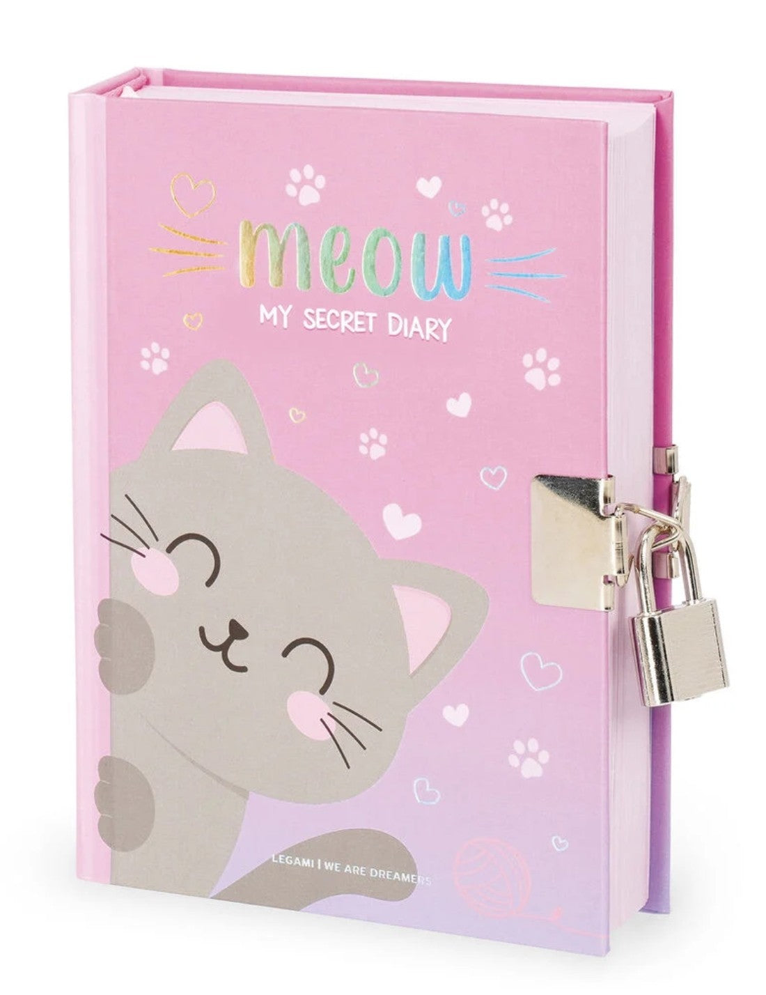 Diario Segreto Con Lucchetto Kitty Legami