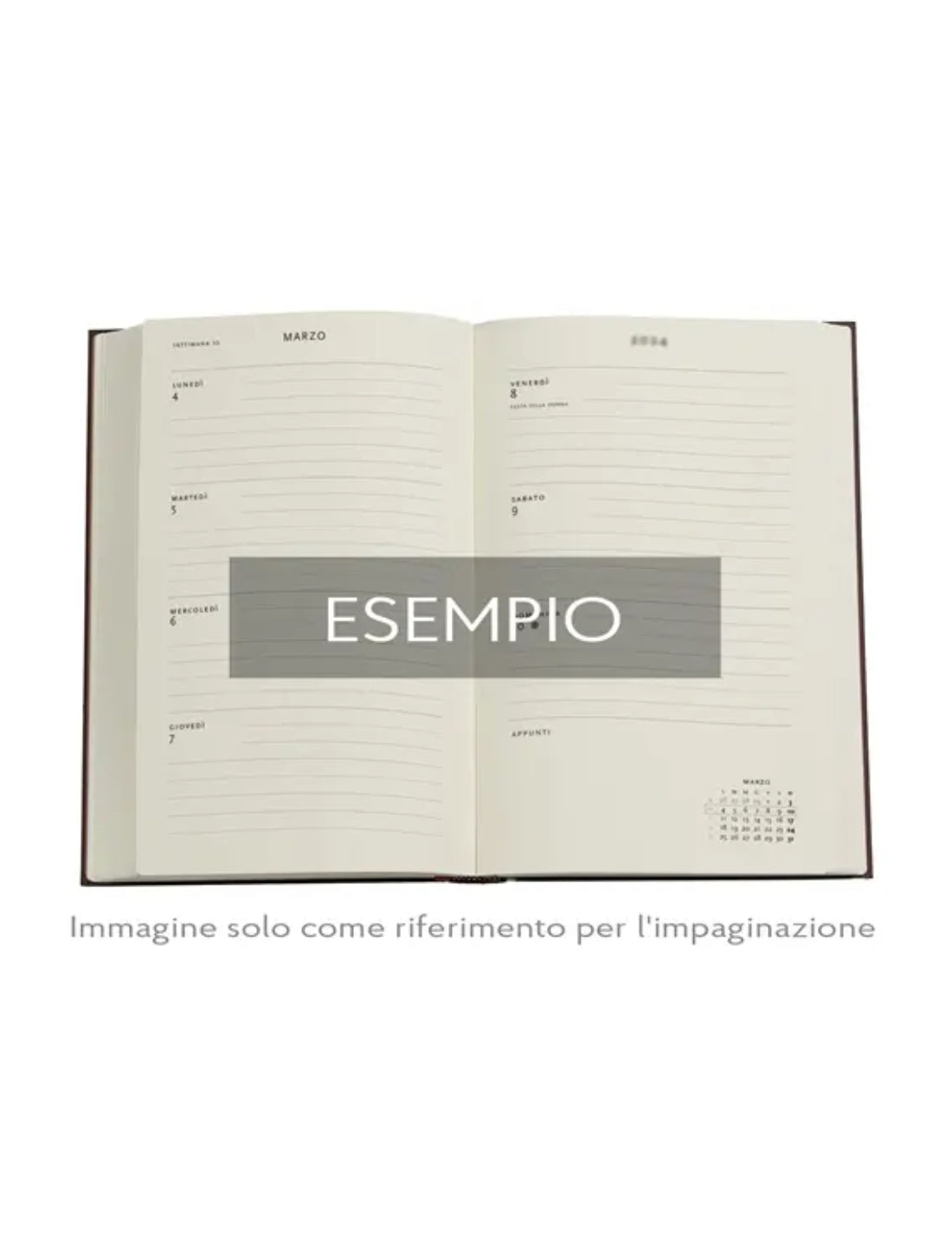 Agenda Paperblanks 2025 12 Mesi Maxi Orizzontale Porto