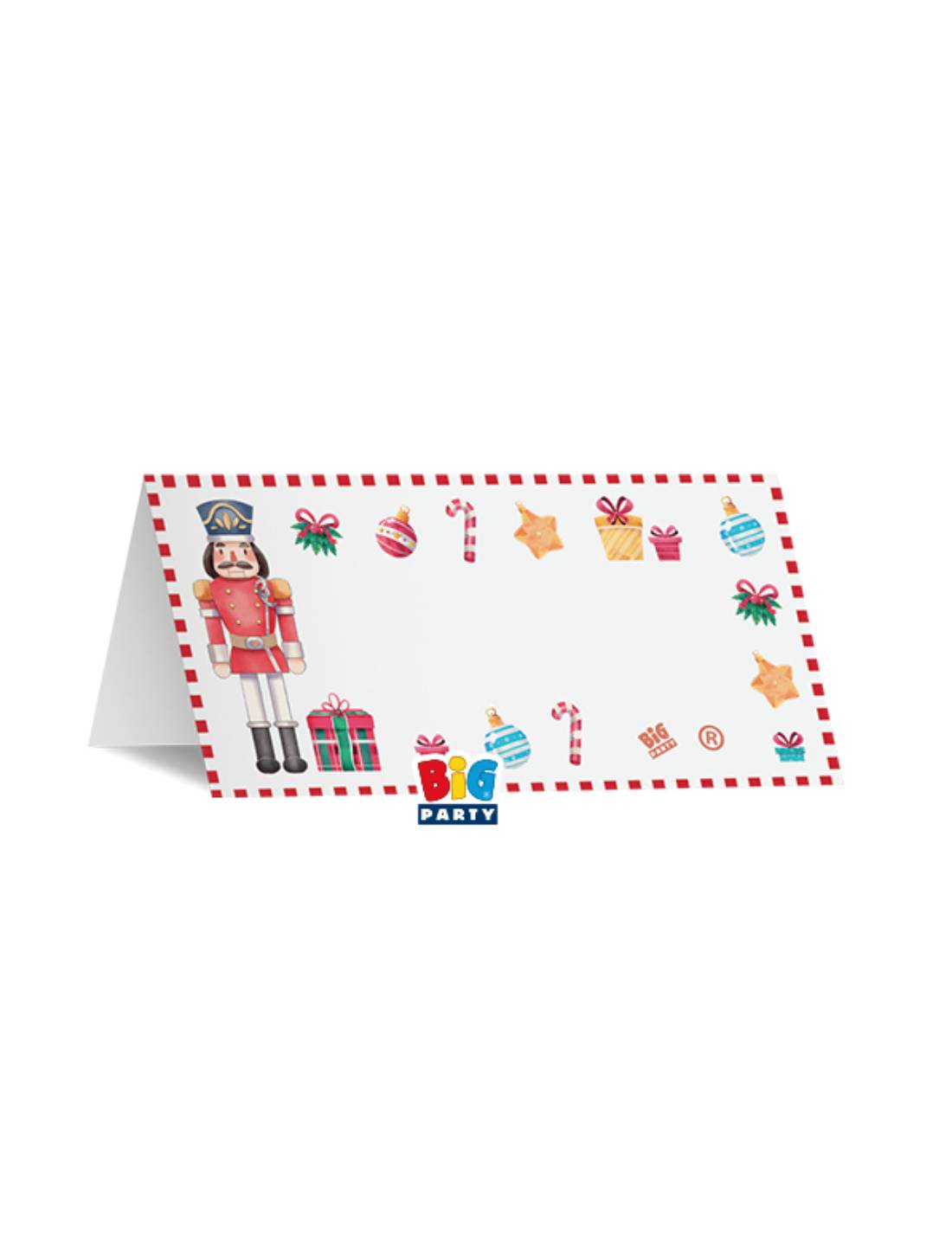 Segnaposti Cavaliere Schiaccianoci 8x4cm 8pz