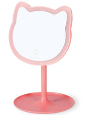 Specchio Make Up Gatto Con Luce Led Legami