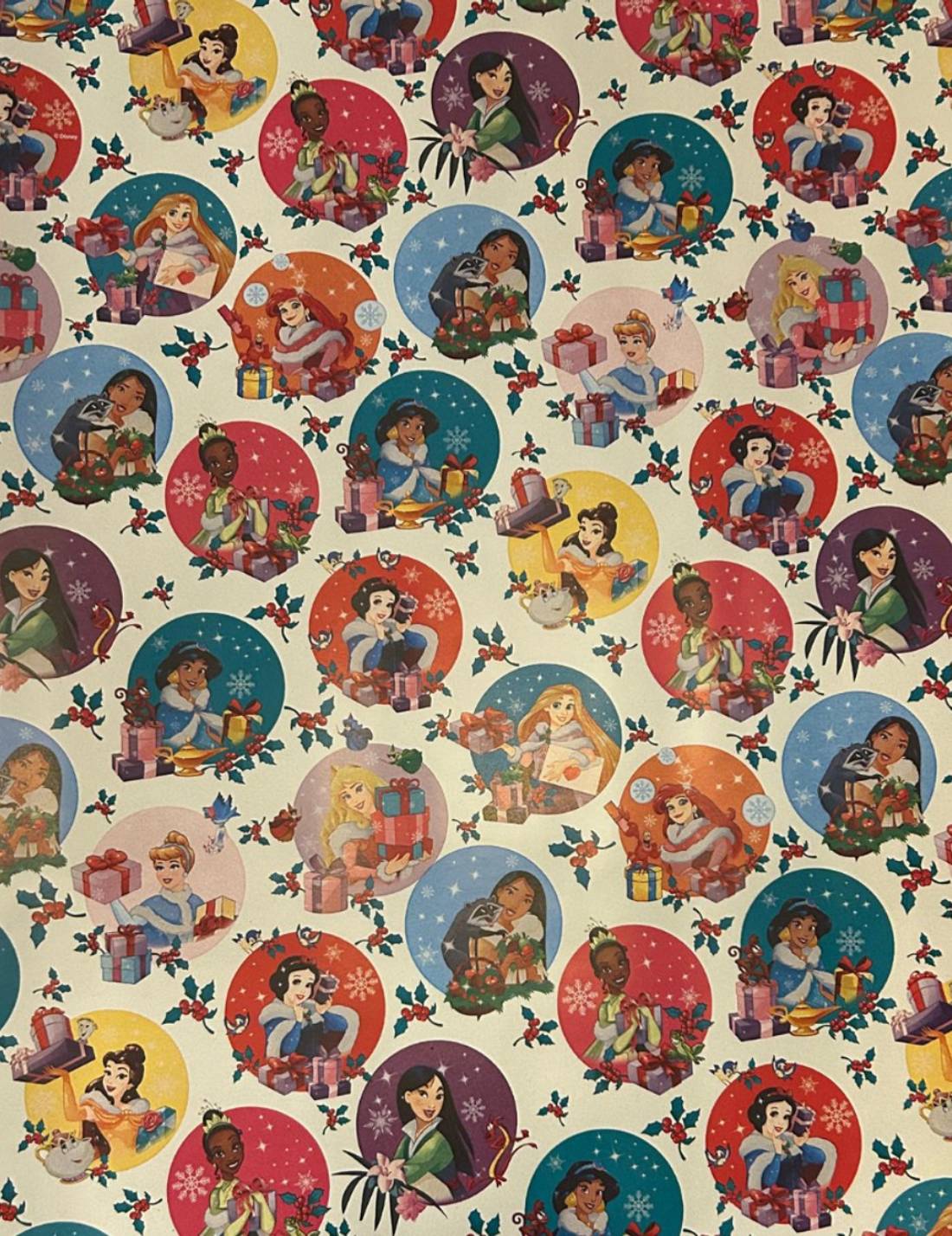 Rotolo Carta Regalo Natalizia Disney 200cm