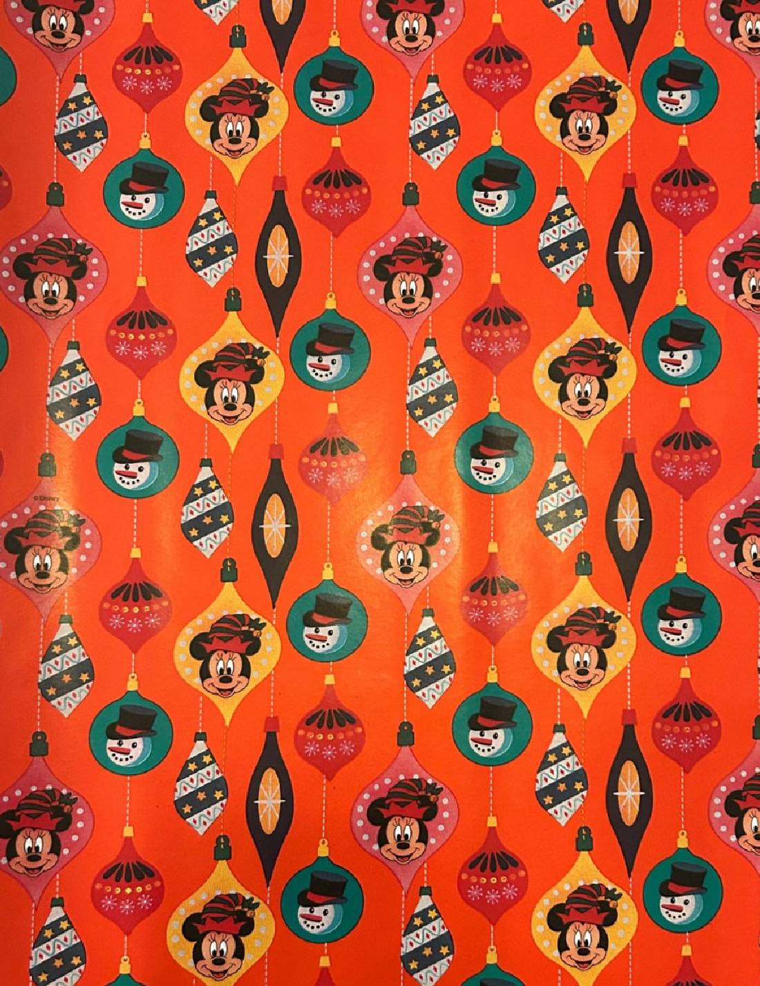 Rotolo Carta Regalo Natalizia Disney 200cm