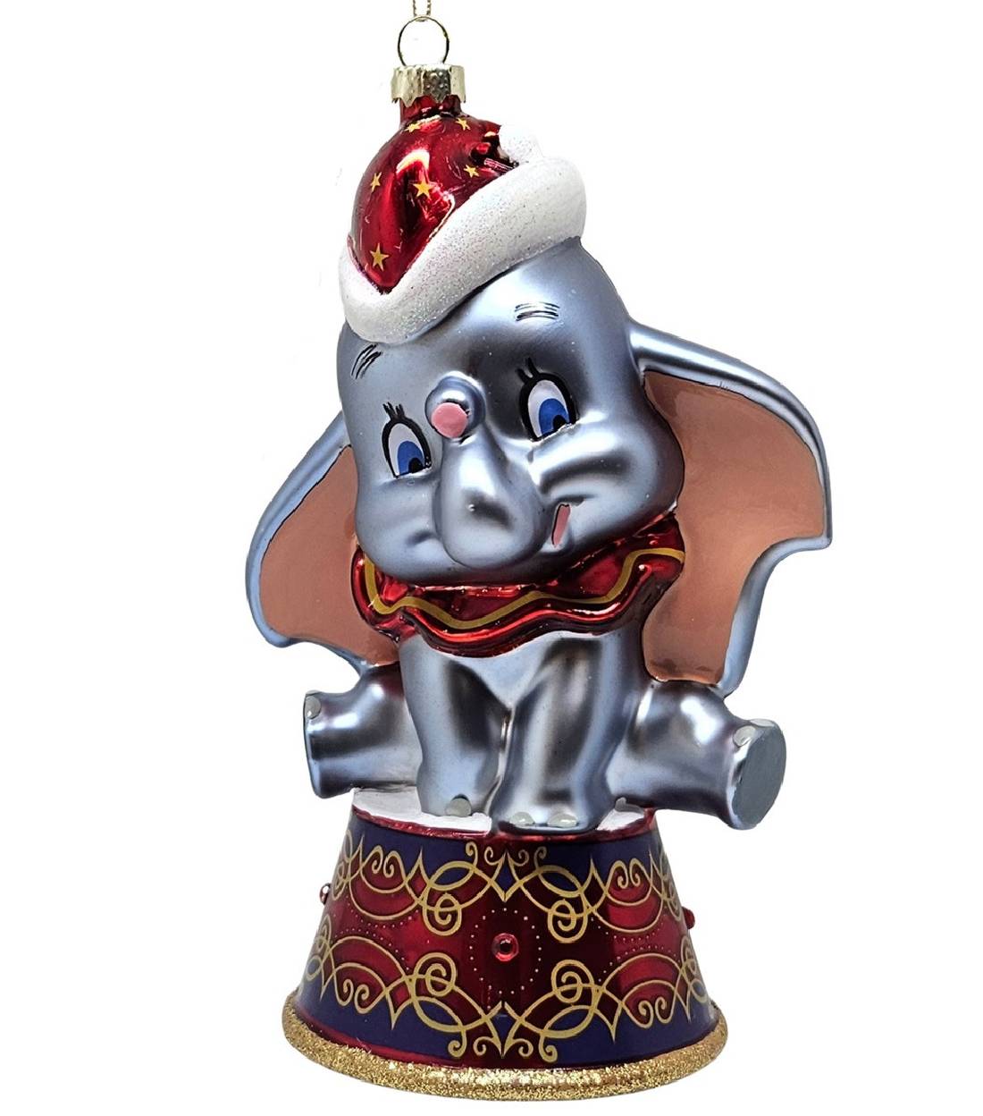 Addobbo Albero Di Natale In Vetro Disney Dumbo 15cm