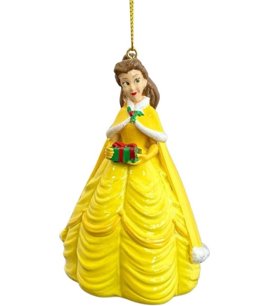 Addobbo Albero Di Natale Disney Principessa Belle 10cm