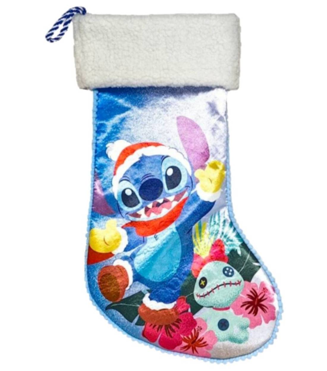 Calza Epifania Befana Disney Stitch 45cm