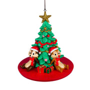 Addobbo Albero Di Natale Disney Cip E Ciop Sotto Albero 3D 10cm