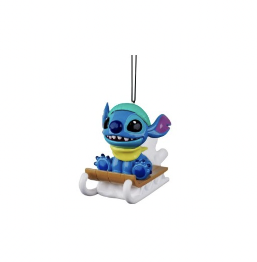 Addobbo Albero Di Natale Disney Stitch Con Slittino 3D