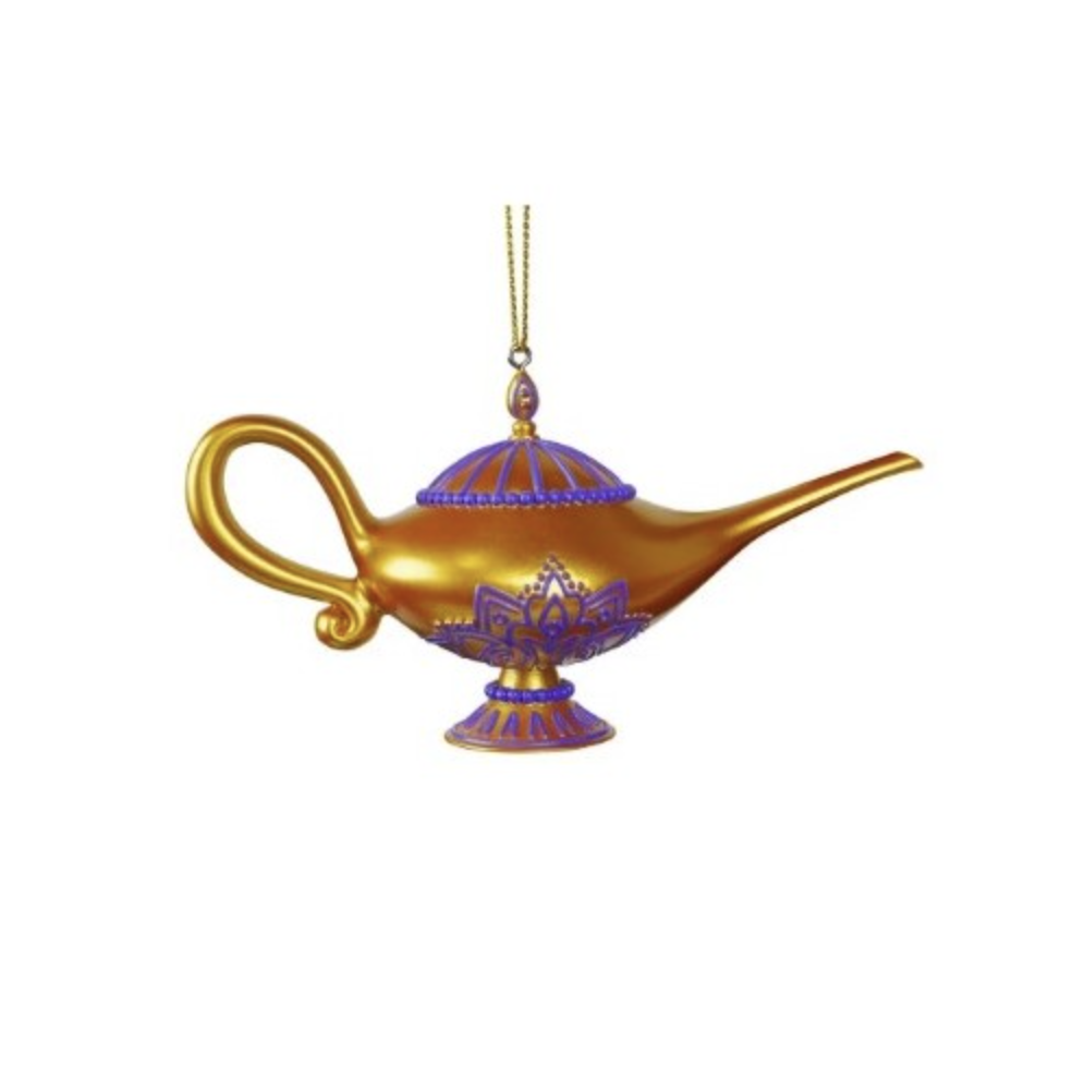 Addobbo Albero Di Natale Disney Lampada Di Aladdin 3D