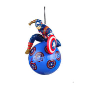 Addobbo Albero Di Natale Marvel Capitan America 3D