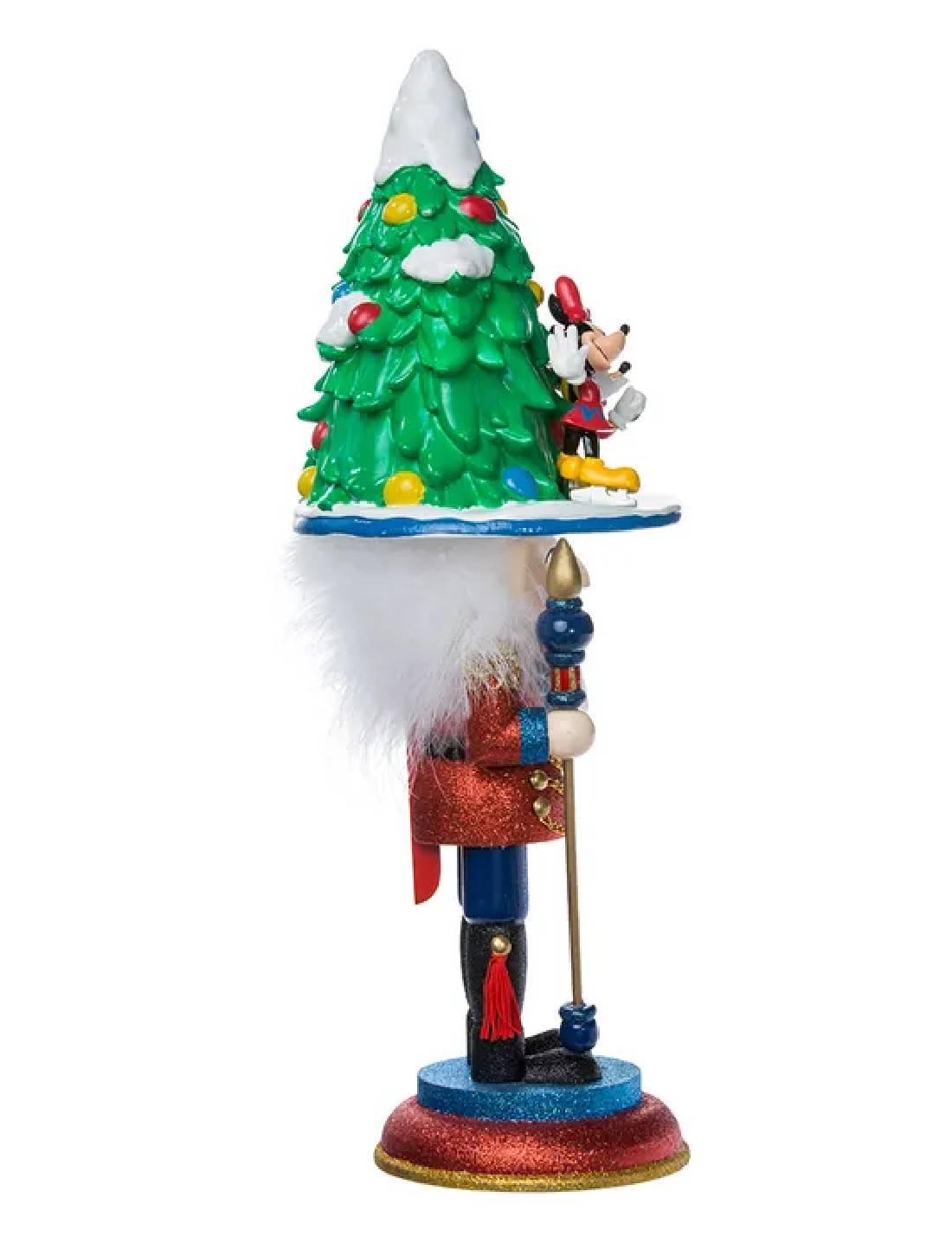 Addobbo Di Natale Schiaccianoci Albero Disney Con Topolino E Minnie 40cm