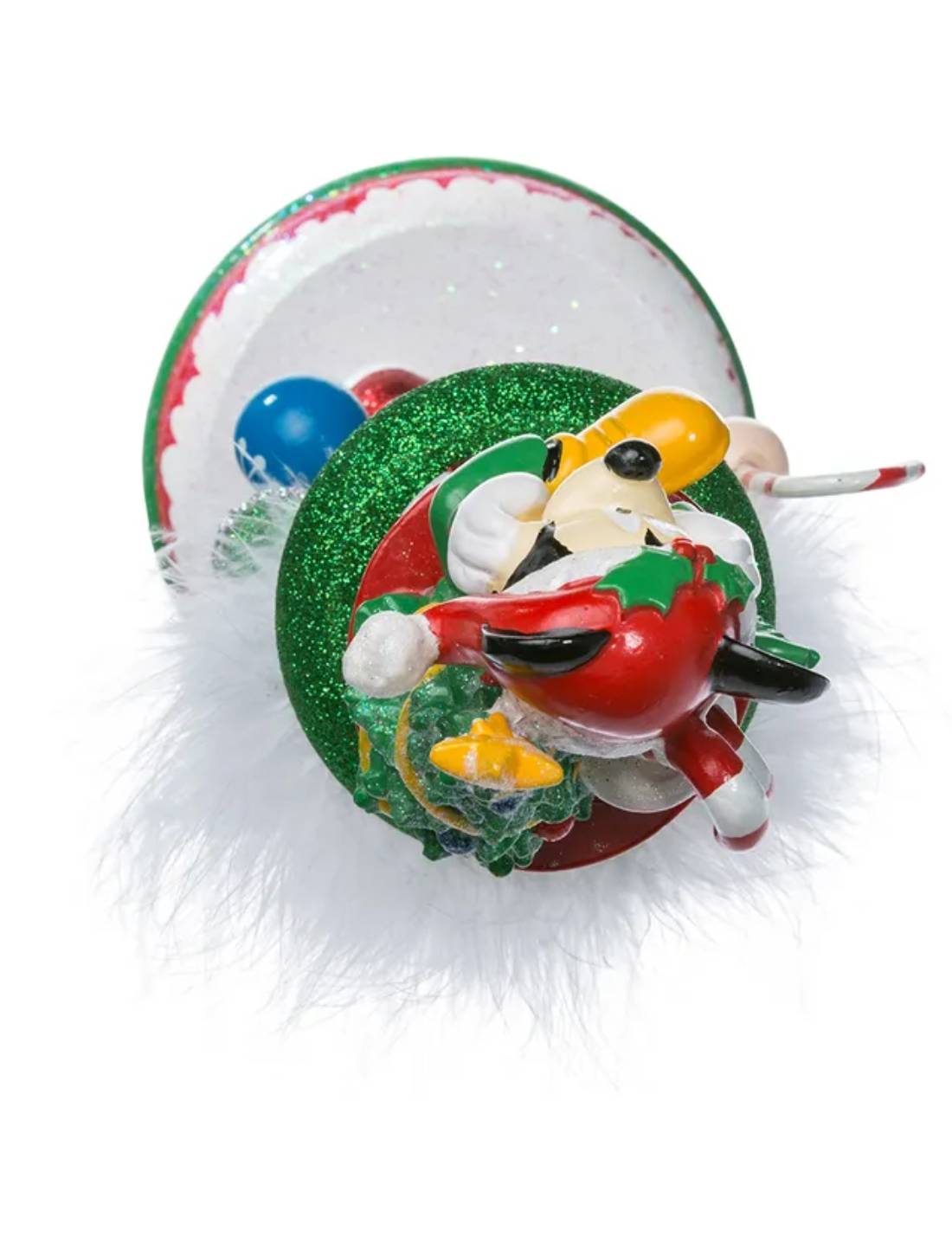 Addobbo Di Natale Schiaccianoci Disney Topolino Seduto Sul Cappello 35cm
