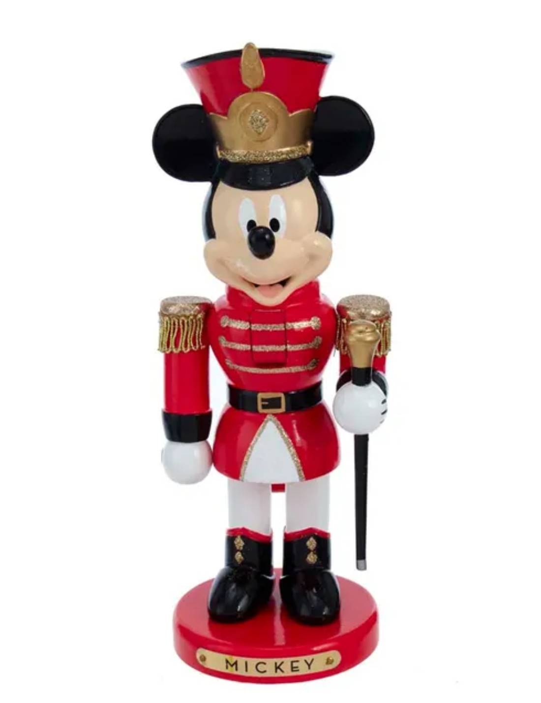 Addobbo Di Natale Schiaccianoci Disney Topolino Banda Musicale 25cm
