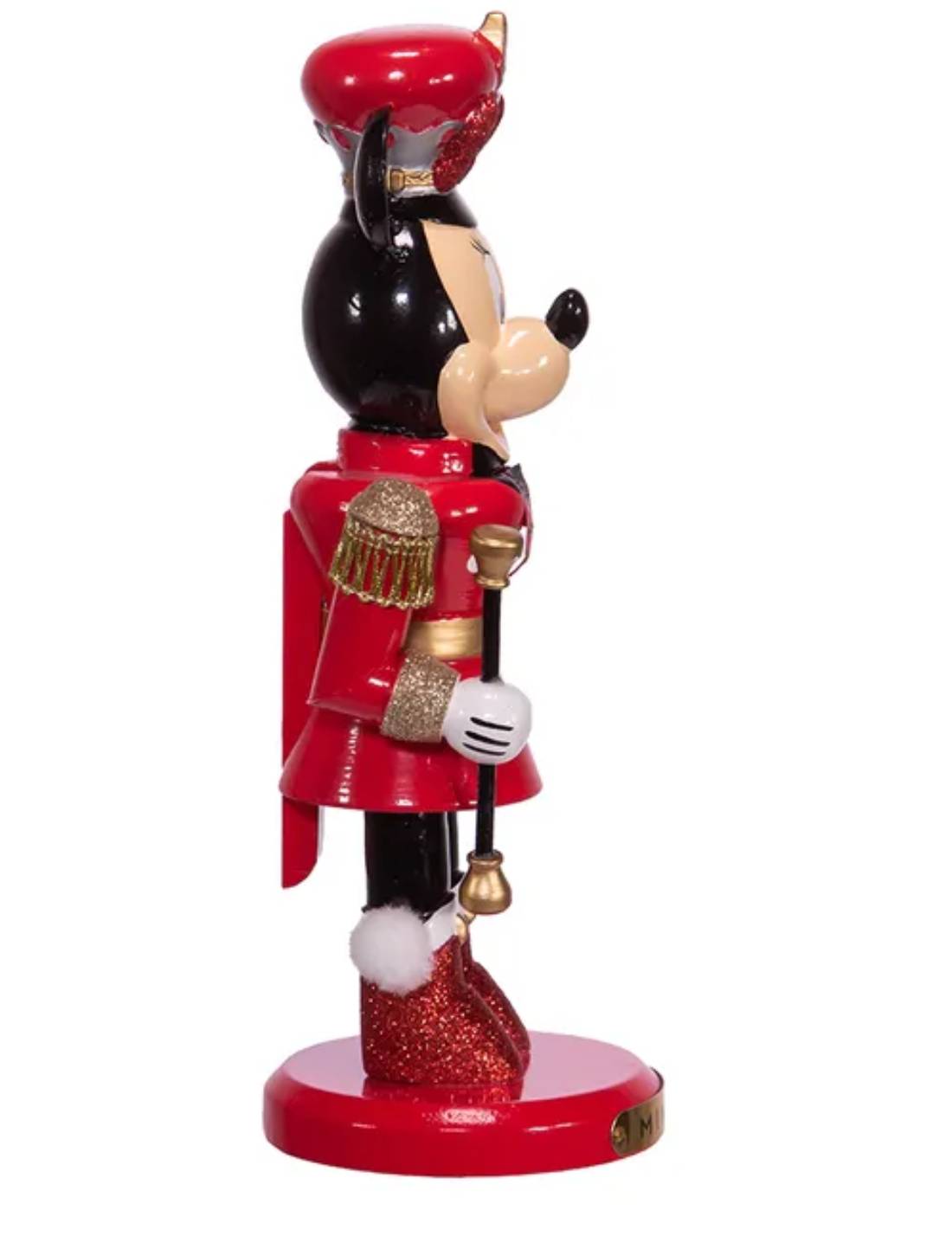 Addobbo Di Natale Schiaccianoci Disney Minnie Banda Musicale 25cm
