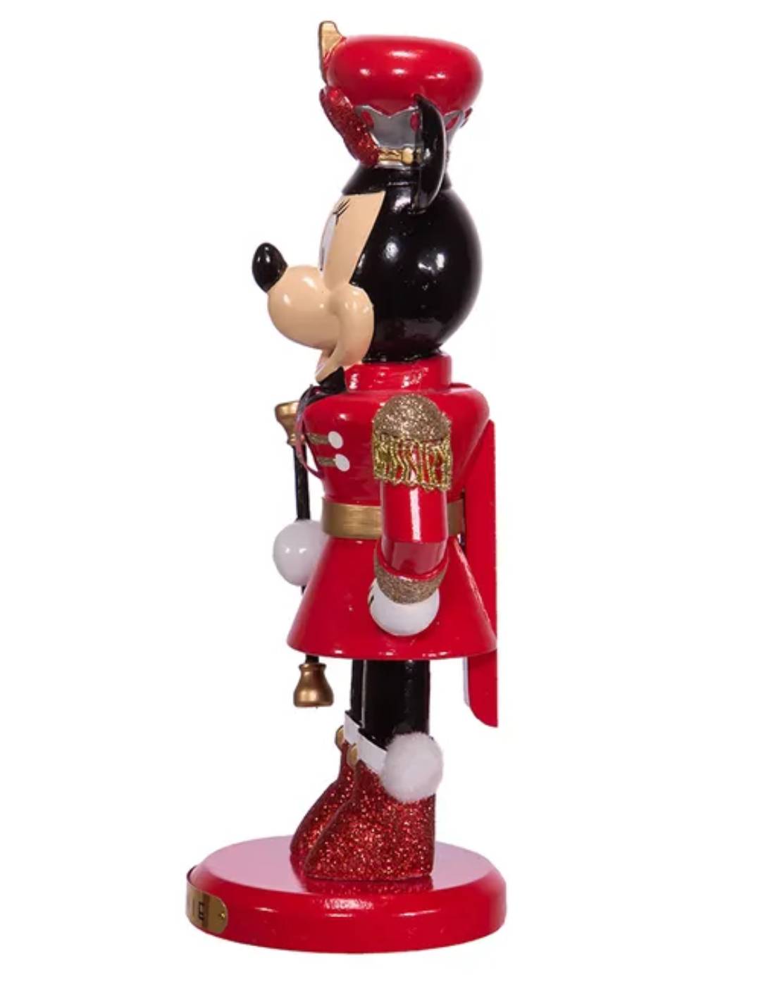 Addobbo Di Natale Schiaccianoci Disney Minnie Banda Musicale 25cm