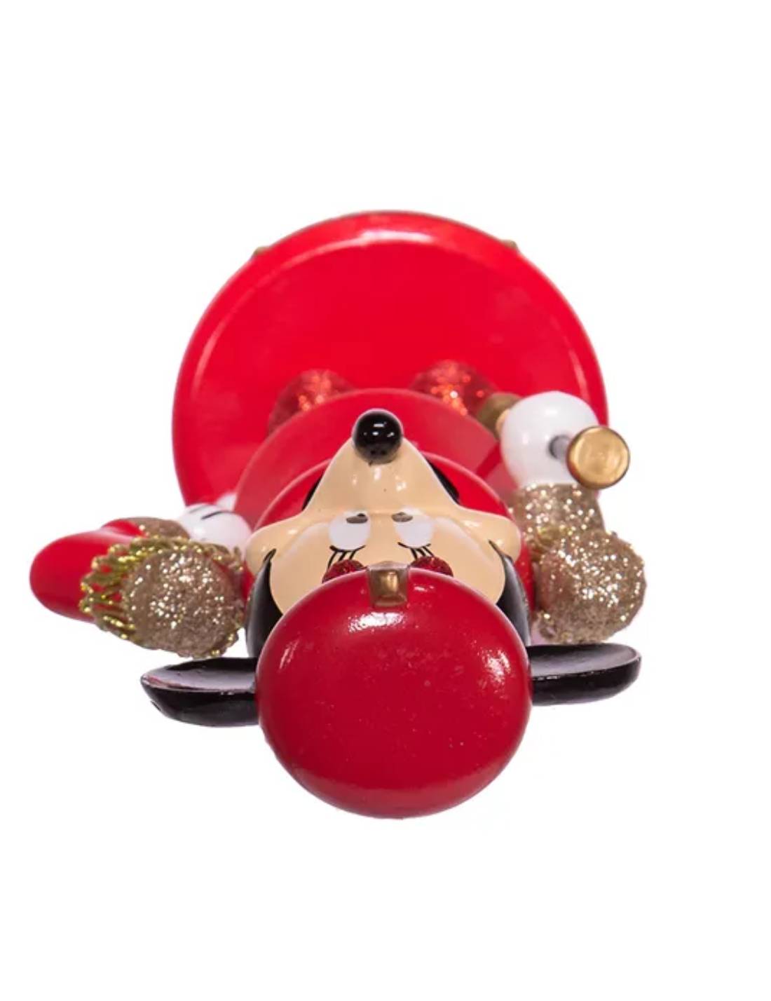 Addobbo Di Natale Schiaccianoci Disney Minnie Banda Musicale 25cm